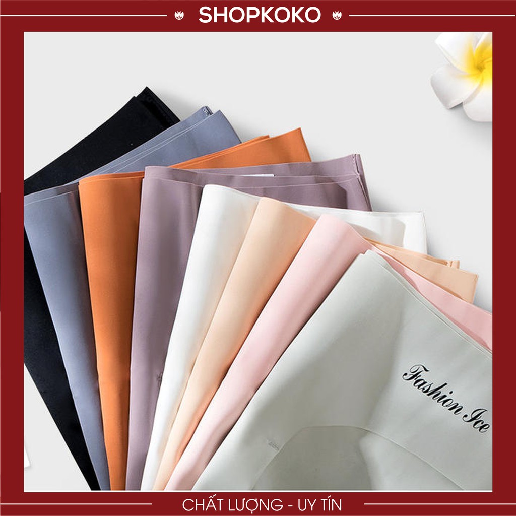 Quần Lót Nữ Đúc Su thun lạnh cao cấp không đường may mềm mại kháng khuẩn được chọn màu mẫu 1028 | BigBuy360 - bigbuy360.vn