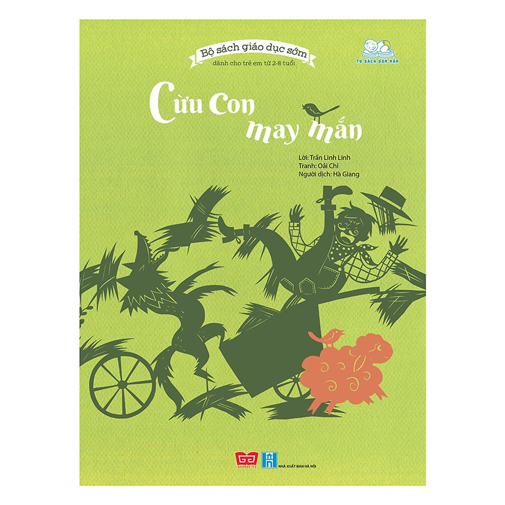 Sách -  Bộ Sách Giáo Dục Sớm Dành Cho Trẻ Em Từ 2-8 Tuổi - Cừu Con May Mắn - 4891280098711