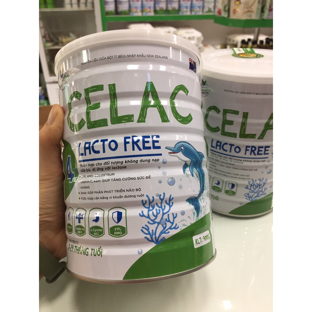 Sữa Celac Lacto Free 900g