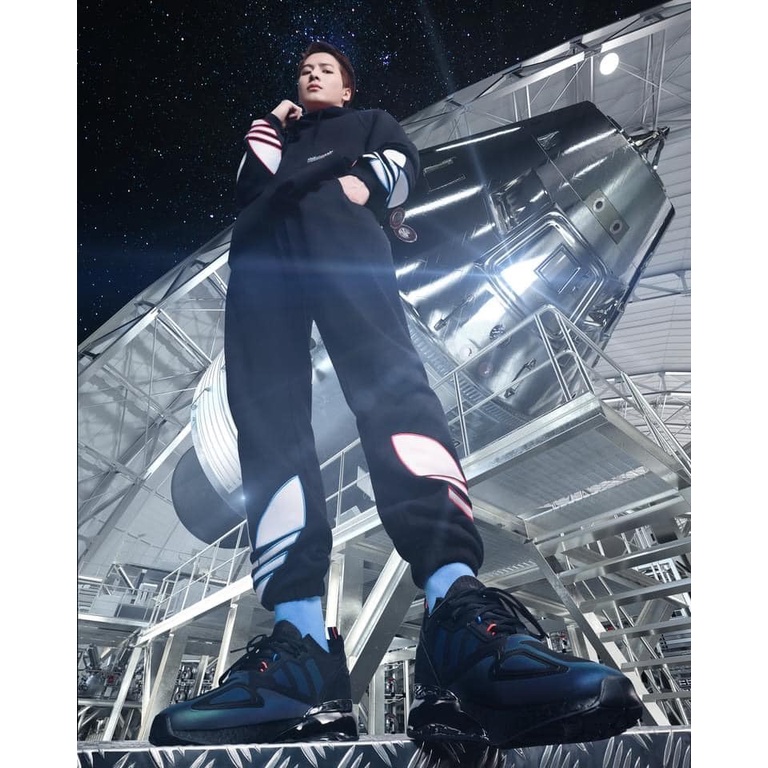 Giày Adidas ZX 2K Boost "Black Glow Blue" FX7029 - Hàng chính hãng - Voss Authentic