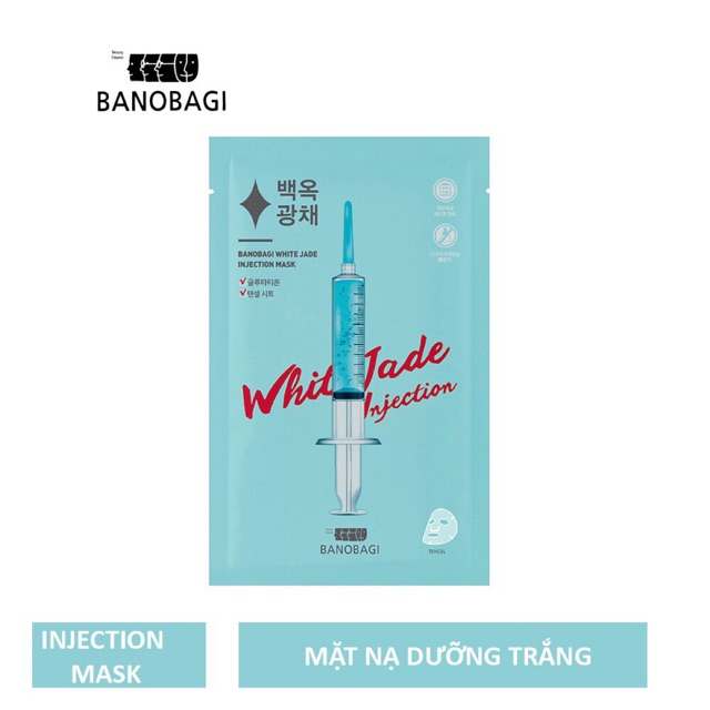 MẶT NẠ BANOBAGI WHITE JADE INJECTION MASK 30ML