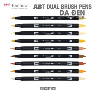 [DA ĐEN - QUẬN 3] Bút TOMBOW ABT Dual Brush Pen (108 Màu) LIST 9/11