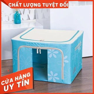 COMBO 2 Túi đựng đồ đa năng có khung sắt(Min_hous)