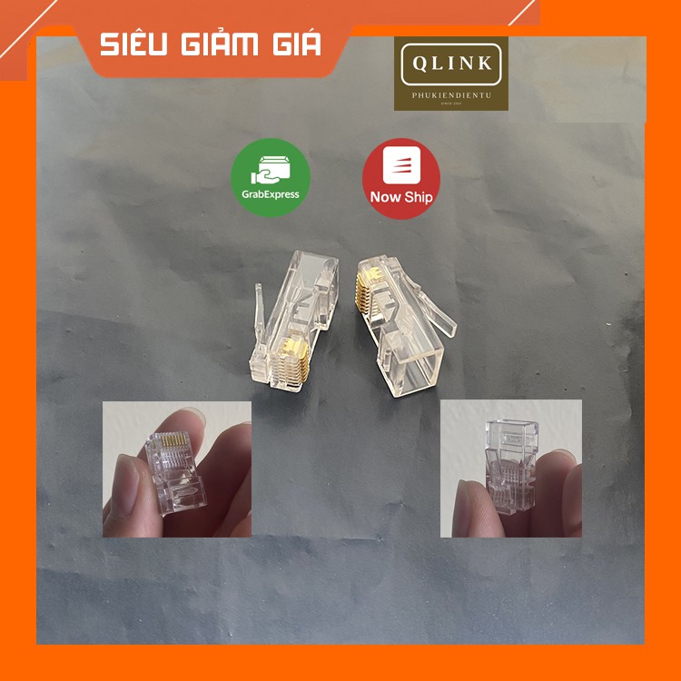 Hạt mạng Cat6 cat5e RJ45 amp commscope LUVIBA RJ01
