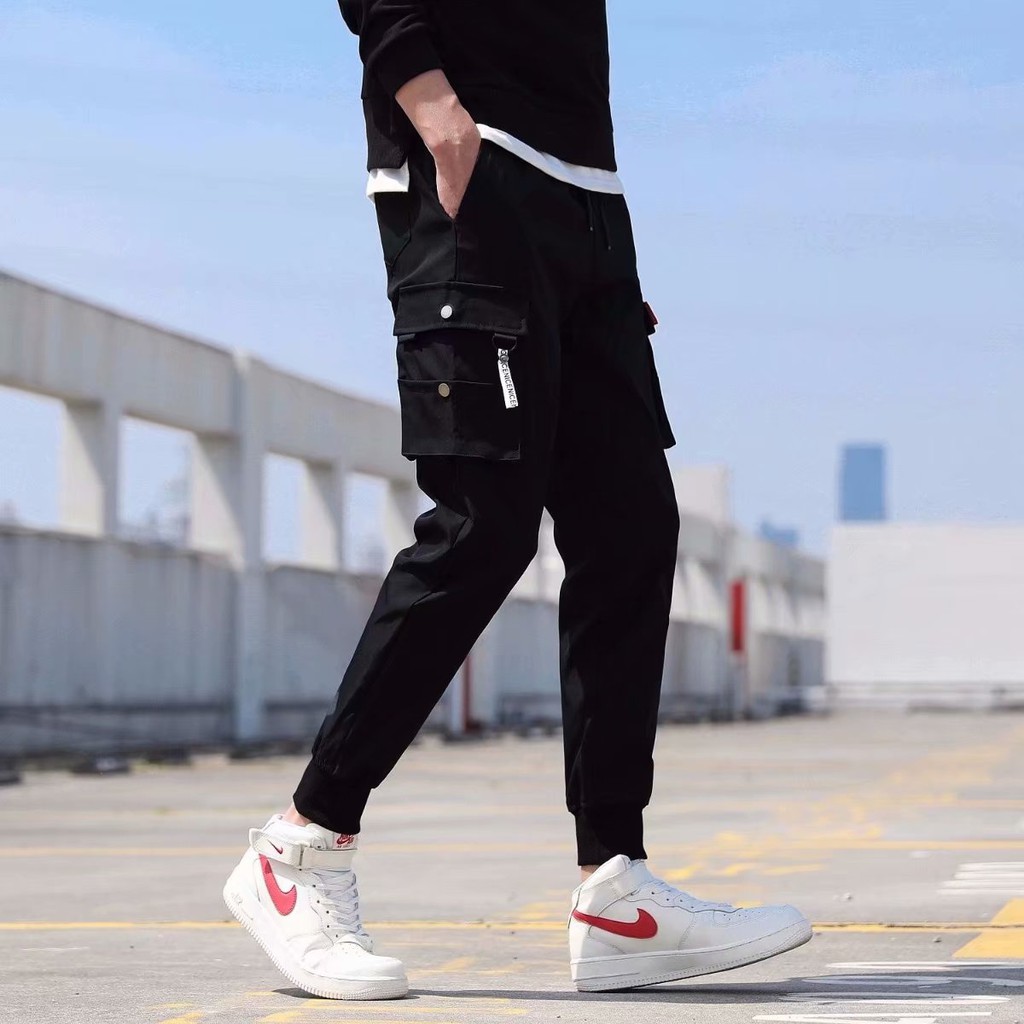 Quần Dài Ống Túm Phối Nhiều Túi Thời Trang Cho Nam | BigBuy360 - bigbuy360.vn