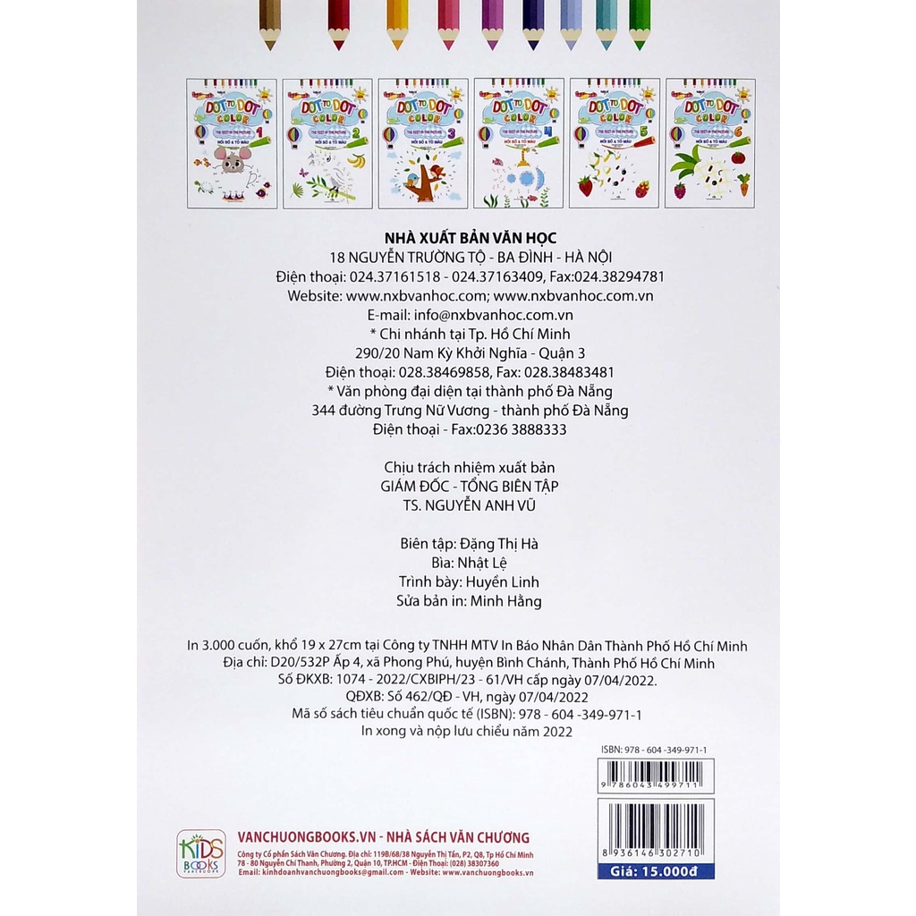 Sách Dot To Dot Color - The Rest Of The Picture - Nối Số Và Tô Màu 4