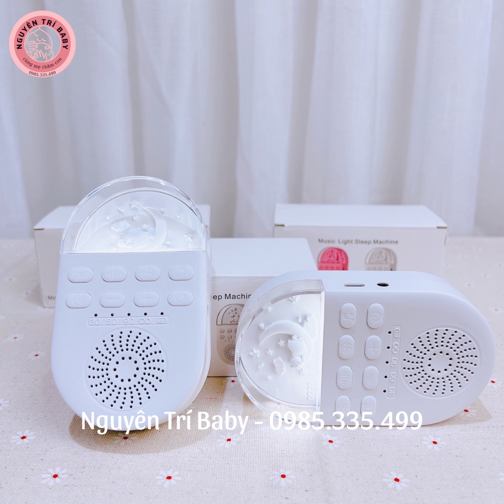 Máy ru ngủ, máy tạo tiếng ồn trắng cho bé sơ sinh