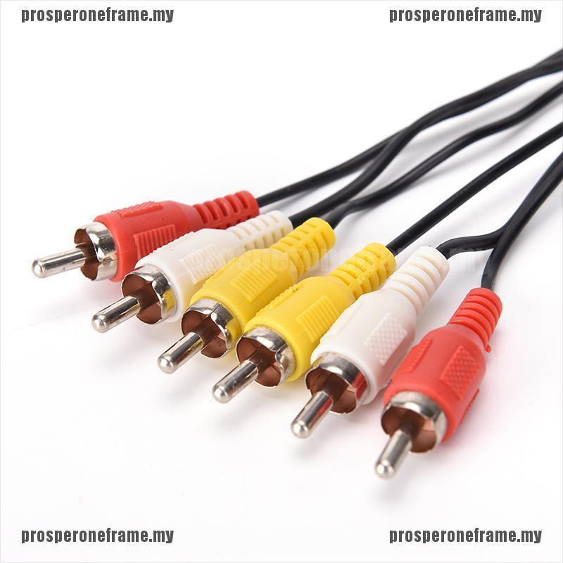 Cáp Âm Thanh 3 Rca Đầu Đực Sang 3 Rca