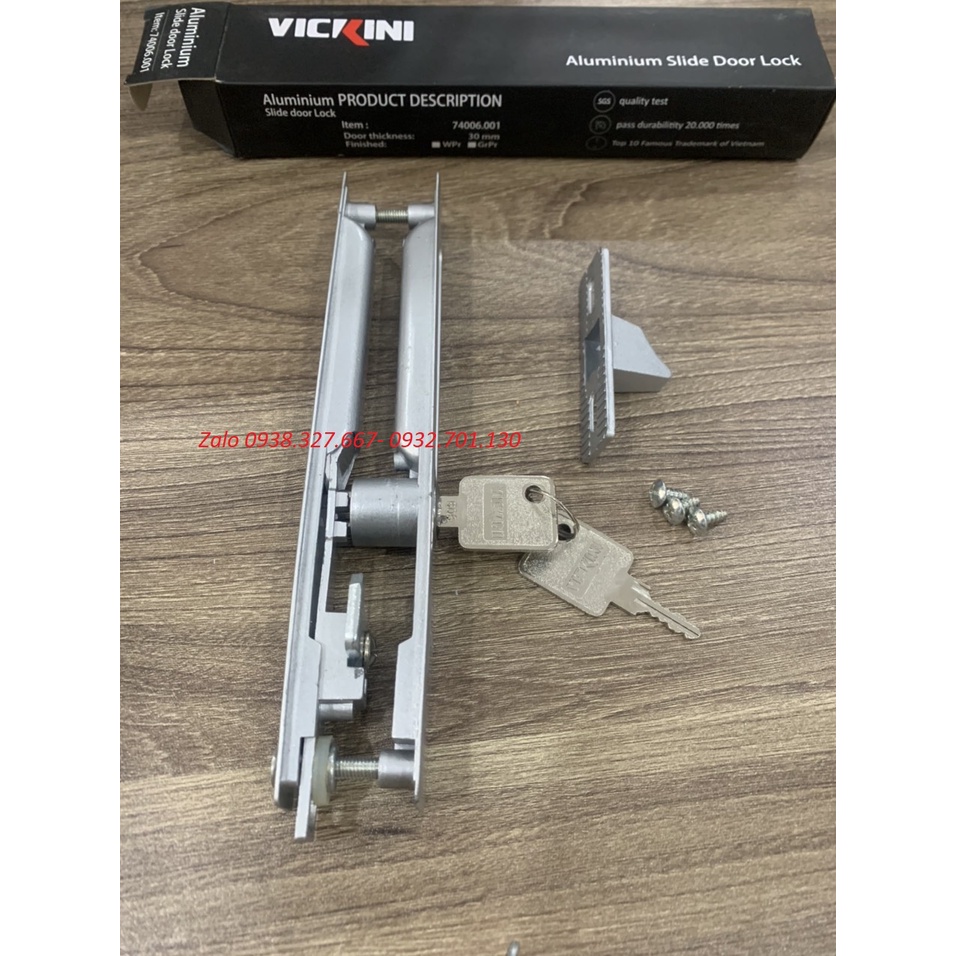 Khóa lùa IVAN 74006.001  cho cửa lùa đi nhôm