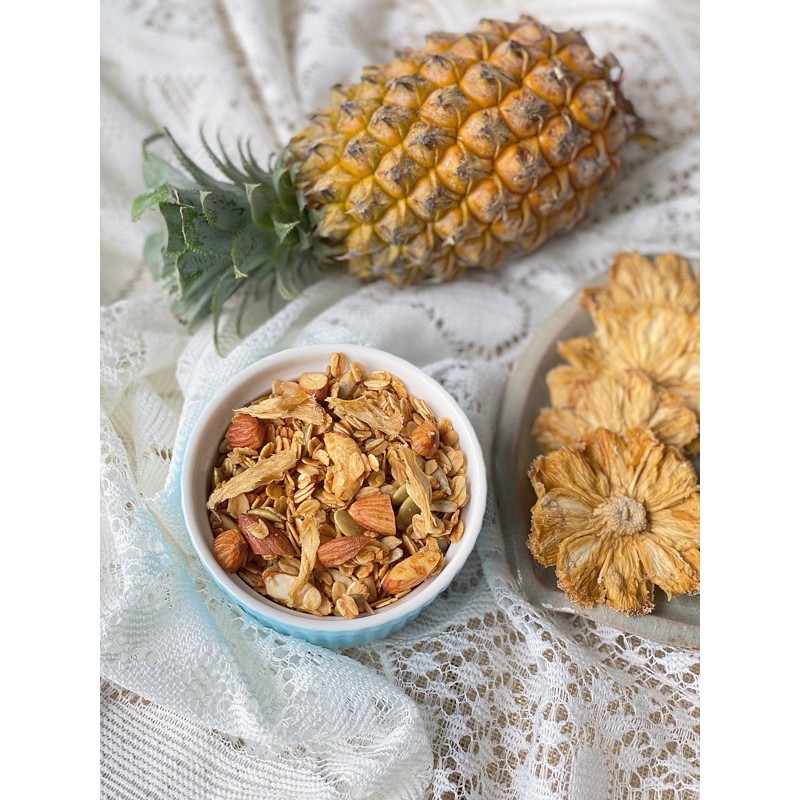 Granola - Ngũ cốc Ăn Kiêng Không Đường- Vị Dứa