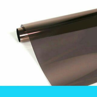 Decal dán kính cách nhiệt màu trà đậm.