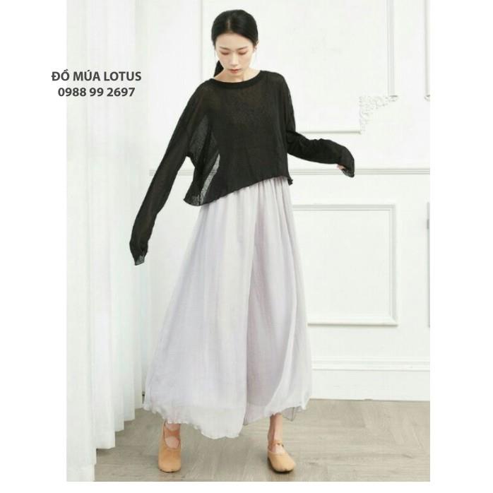 Áo lưới múa đương đại cổ trang  Đồ Múa Lotus