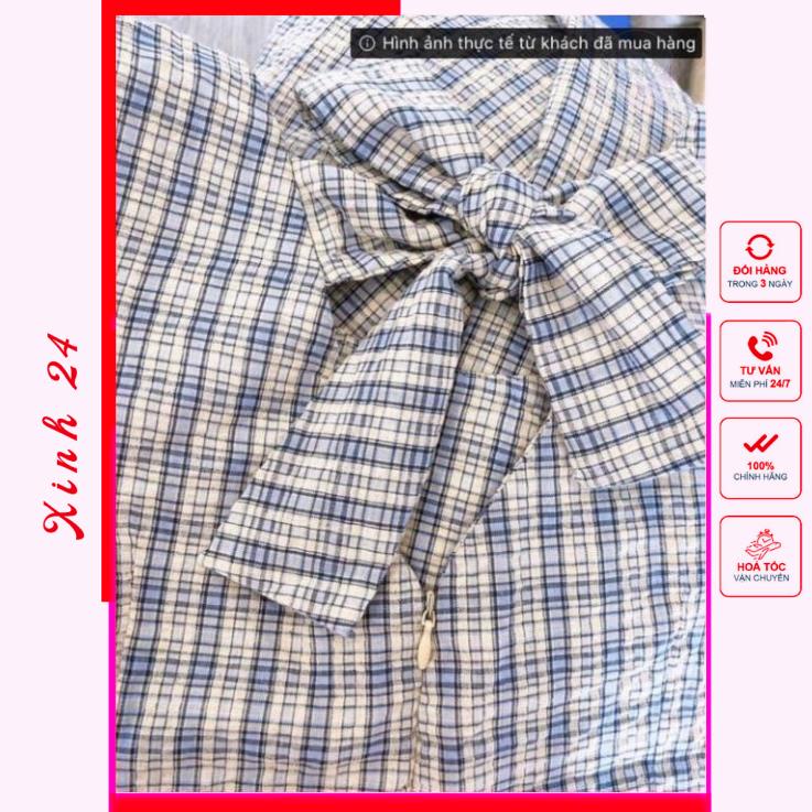 Váy xòe, Đầm xòe sọc kẻ caro thiết kế trẻ trung | BigBuy360 - bigbuy360.vn