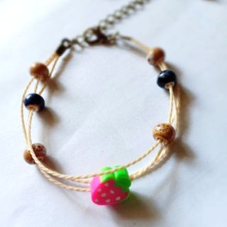 Vòng tay hạt gốm trái cây