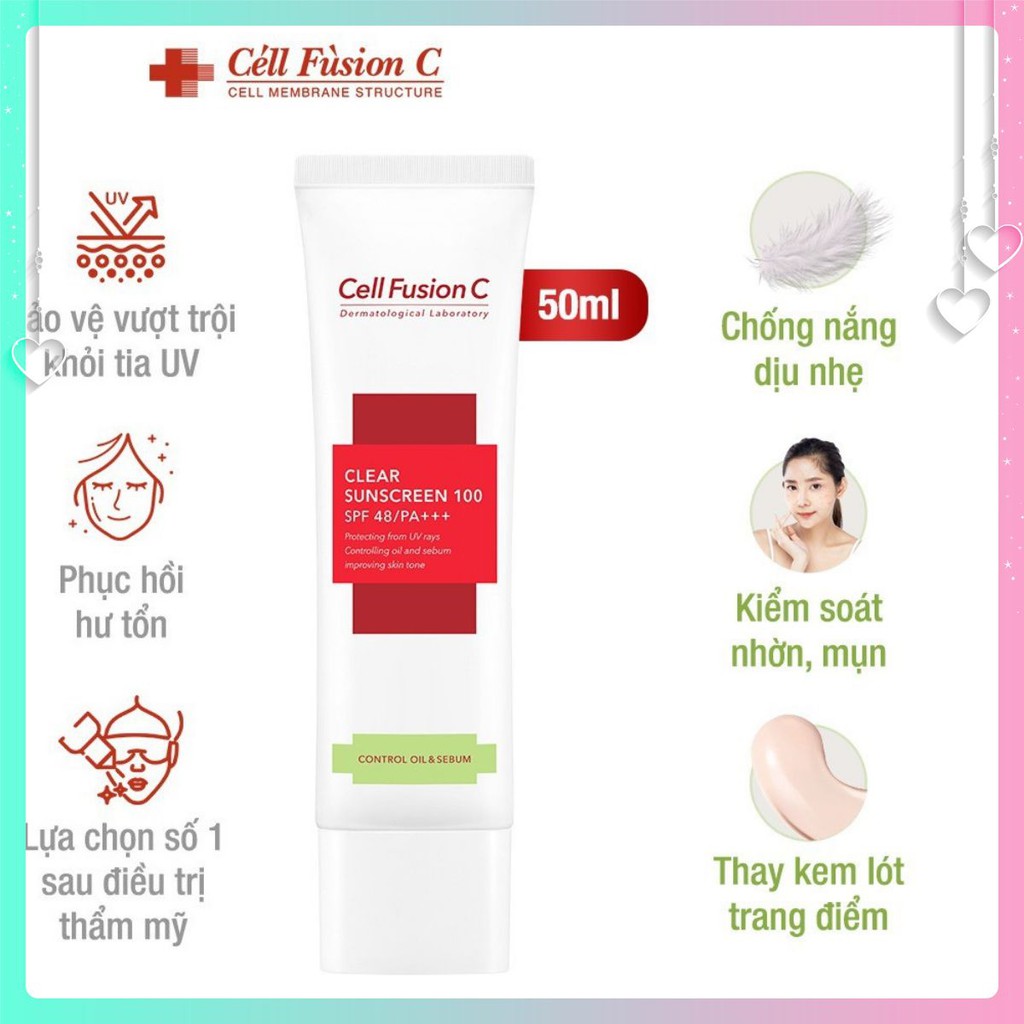 KEM CHỐNG NẮNG CELL FUSION [BÙNG NỔ DEAL]