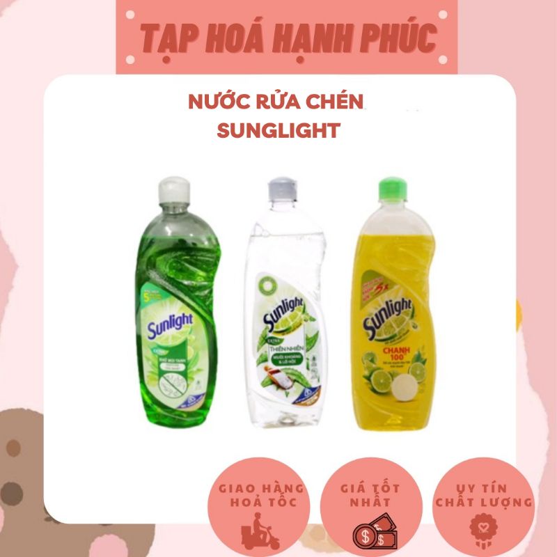 Nước rửa chén Sunlight 400g 750g