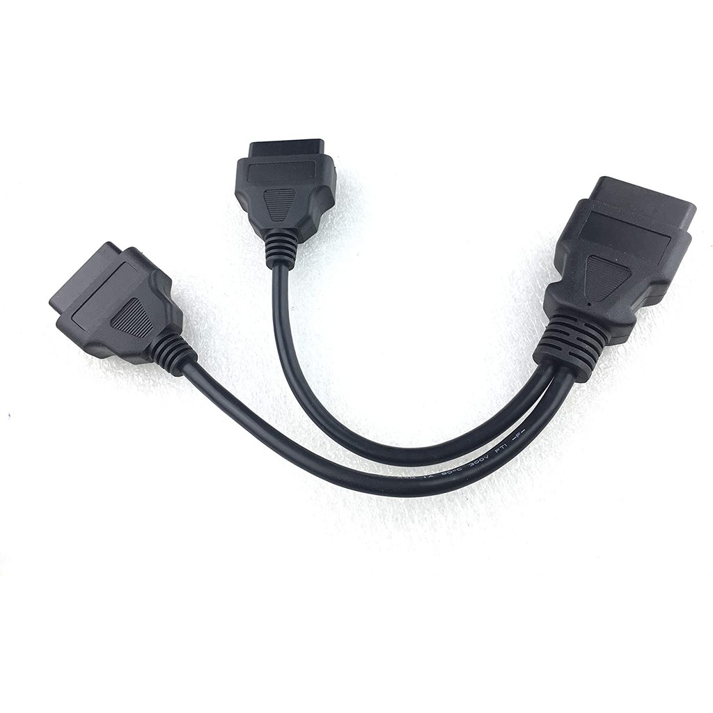 Cáp Chia Cổng OBD II - Dây Chia Cổng Tròn Thẳng 16 Pin