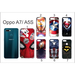 Ốp lưng Oppo A7/A5S in hình siêu anh hùng
