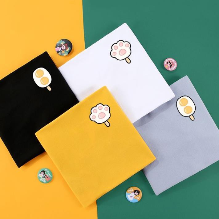 [Hàng Xịn, Gía Tốt] Áo Phông Thun Nữ Unisex Tay Ngắn In Hình Icon Nhiều Màu - Unisex - Cotton - Mã AT012