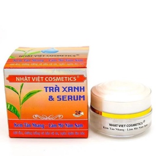 Kem Trà Xanh Nhật Việt Tàn Nhang Và Mờ Nám Sạm
