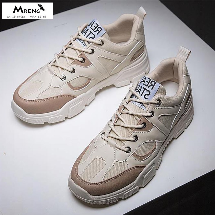 Giày Sneaker Nam Cao Cấp 2019 (freeship) - MRENG REAL STAR