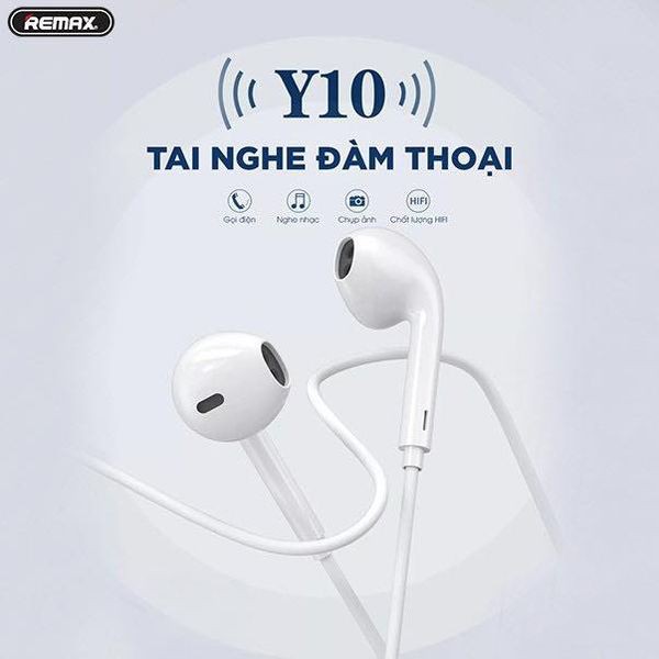 [Hàng Chính Hãng] Tai Nghe Hãng WK Y10 Cắm Jack Tròn 3.5mm, Dây Dài 1.2m