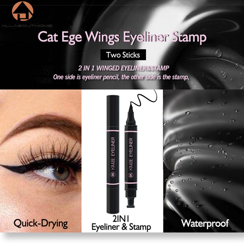 Bút kẻ mắt dạng lỏng hai đầu chống thấm nước và mồ hôi
 | BigBuy360 - bigbuy360.vn