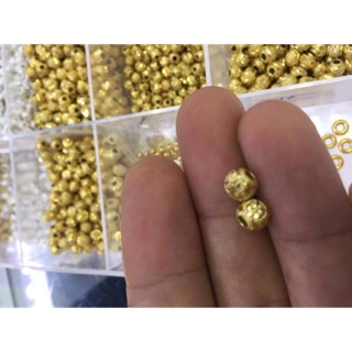 Bi cát ( bạc mạ vàng non10k)