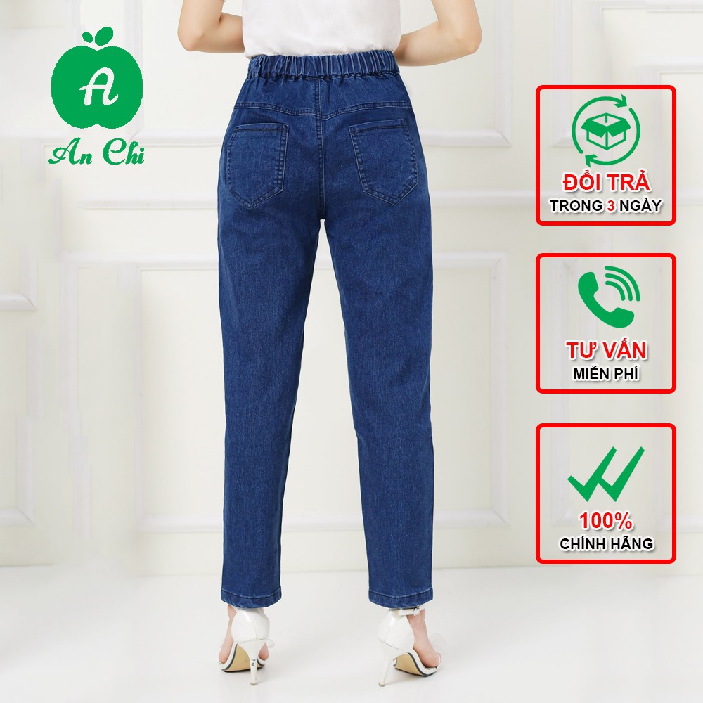 Quần Jean Baggy Nữ 3 màu phom rộng FREESHIP Quần bò nữ cạp chun BIG size, trẻ trung và năng động