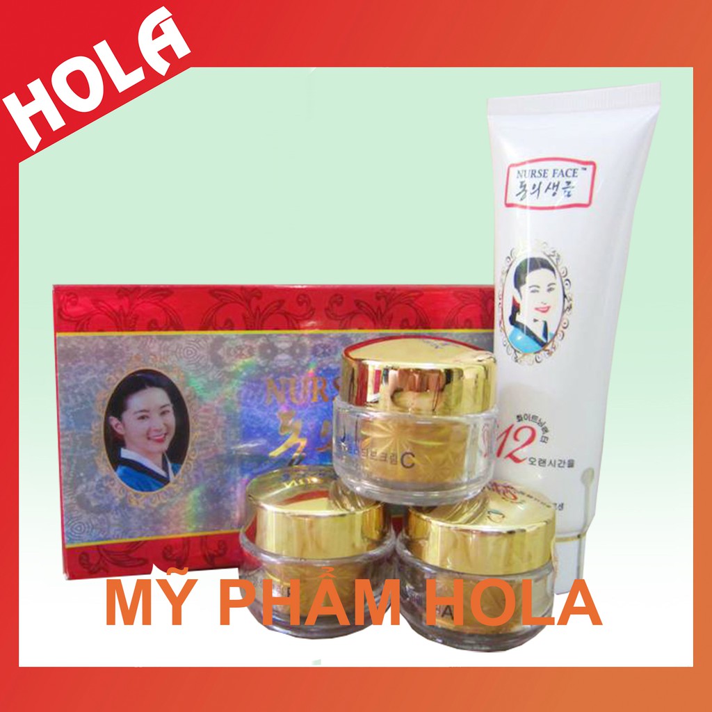 [CHÍNH HÃNG] Mỹ phẩm Nurse Face đỏ, chuyên làm mờ nám, tàn nhang và dưỡng trắng da, kem nám mỹ phẩm Hàn Quốc,
