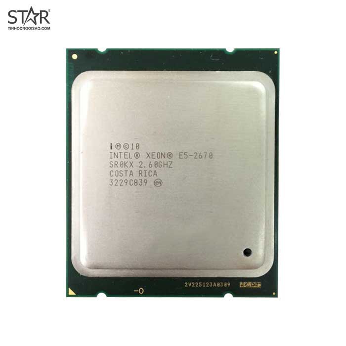 CPU Intel Xeon E5 2670 (2.60GHz Up to 3.30GHz, 20M, 8C/16T) TRAY | BigBuy360 - bigbuy360.vn