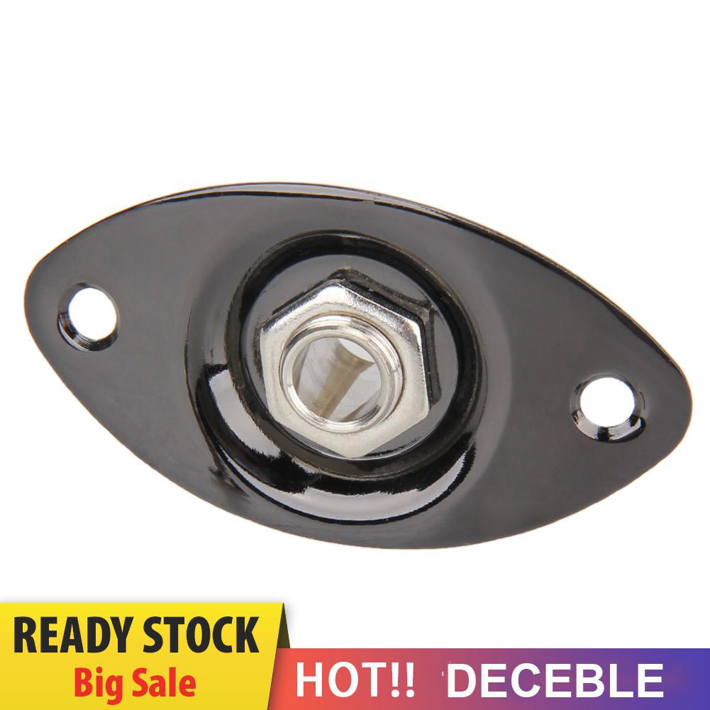 Ổ Cắm Jack 1 / 4 Hình Oval Cho Đàn Guitar Điện