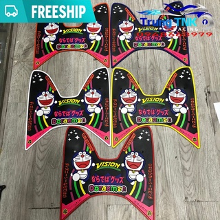 Thảm lót chân doraemon - xe vario vision - vt 04234