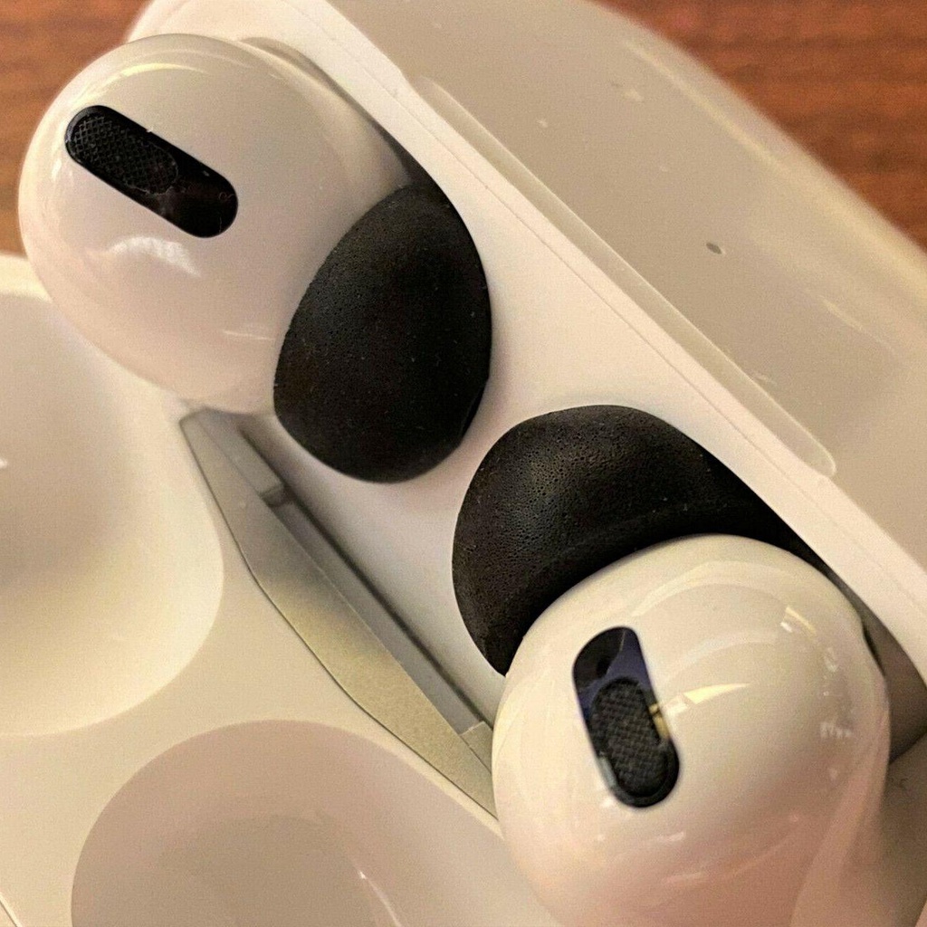 BTLIMER Đệm Bọc Bảo Vệ Tai Nghe Chụp Đầu Bằng Memory Foam Thay Thế Tiện Dụng Cho Apple Airpods Pro