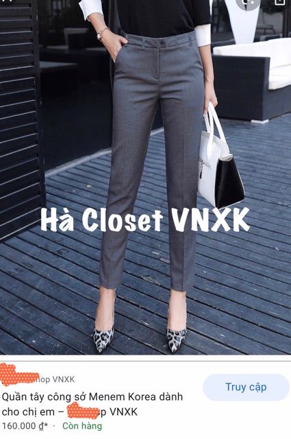 QUẦN TÂY CÔNG SỞ XUẤT HÀN