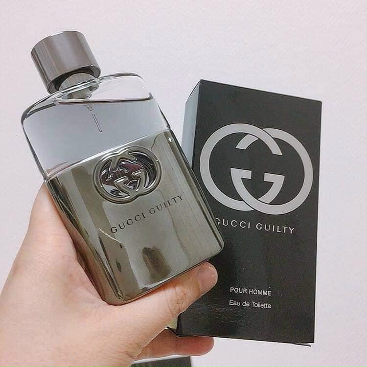 Nước hoa  Gucci Guilty Pour Homme EDP 90ML, Nước hoa Gucci đen