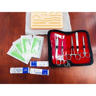 Bộ dụng cụ phẫu thuật tập khâu