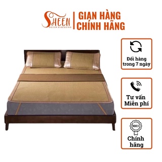 Chiếu điều hòa mây 2 mặt dày dặn Sheen bedding có chun thoáng mát
