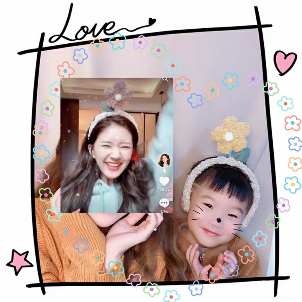 Cài tóc hoa mai cho bạn gái xinh hot trend- Hoa thứ 2