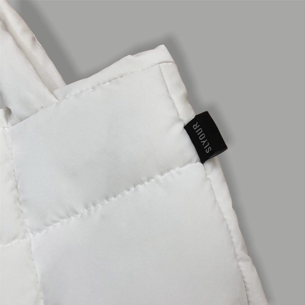 Túi tote trần bông kẻ caro 3line - túi đeo chéo local brand SLYOUR