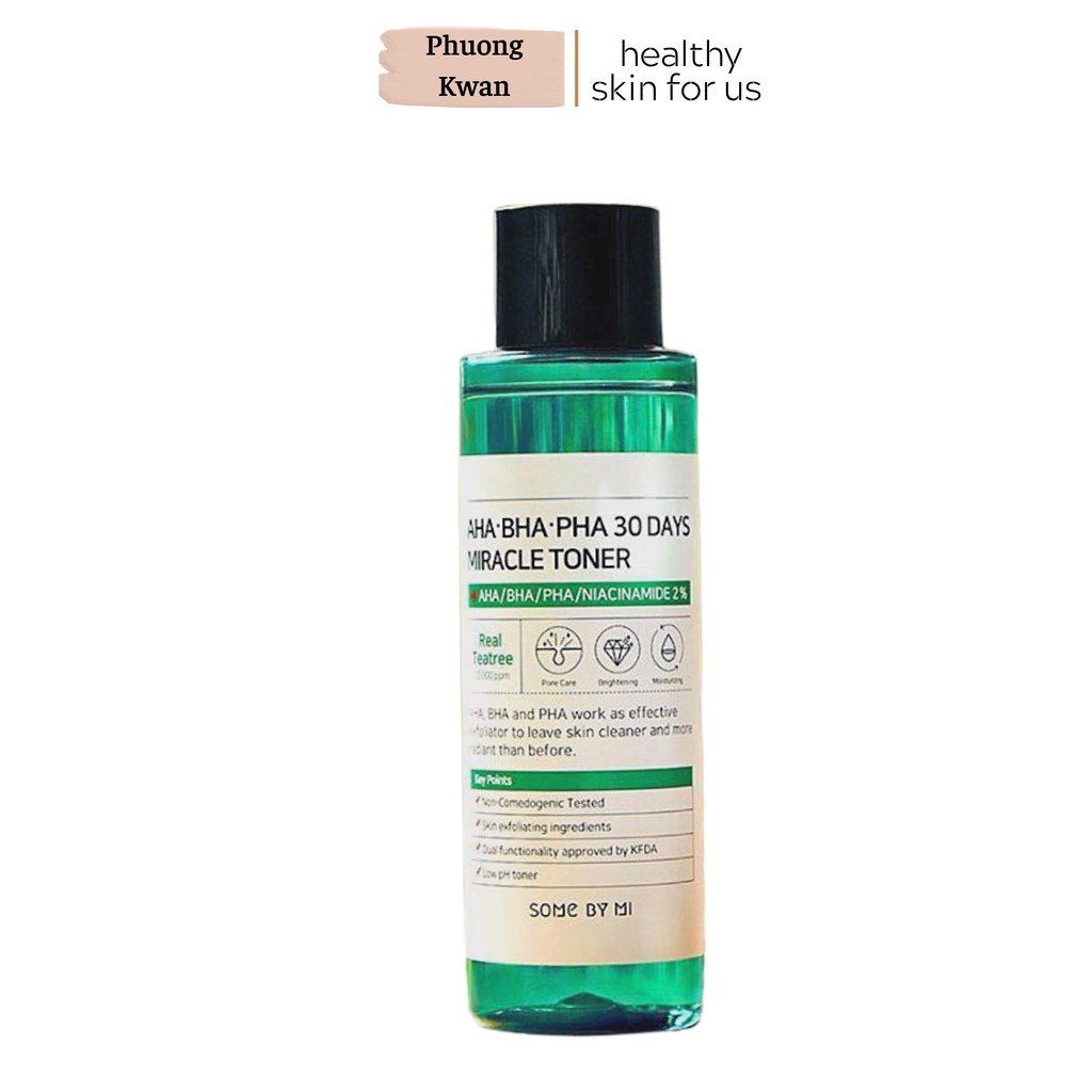Nước hoa hồng Some By Mi AHA-BHA-PHA 30 Days Miracle Toner Some By Mi AHA