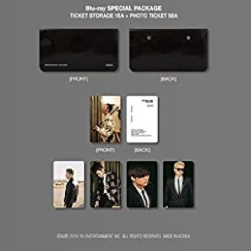 BỘ ĐĨA BIGBANG10 THE MOVIE BIGBANG MADE FULL PACKAGE BOX BLU-RAY