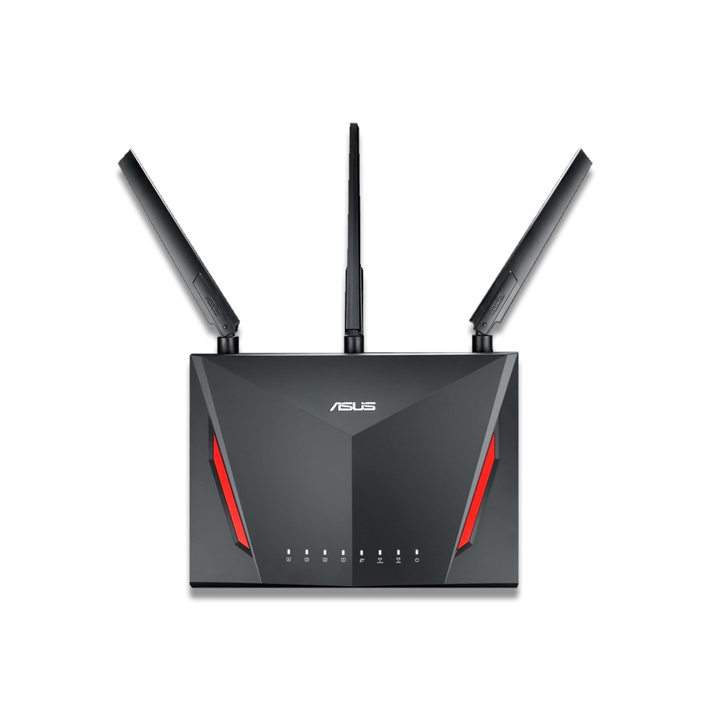 Router Wifi Mesh Asus RTAC86U (2 Pack) Băng Tần Kép AC2900 Hàng Chính Hãng