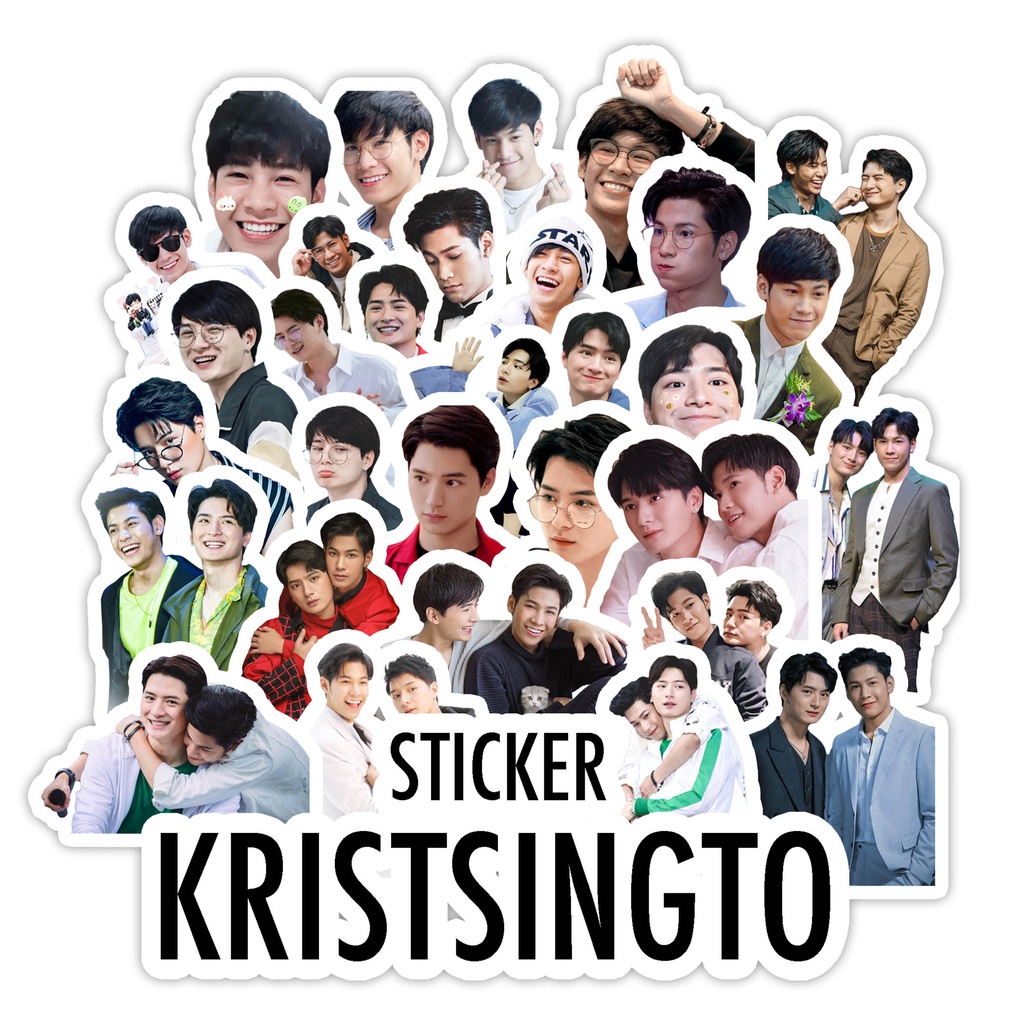 Set 10 sticker BrightWin/TayNew/KristSingto/OffGun  cực đẹp