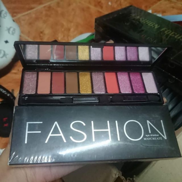 Phấn Mắt Maycreate 10 ô