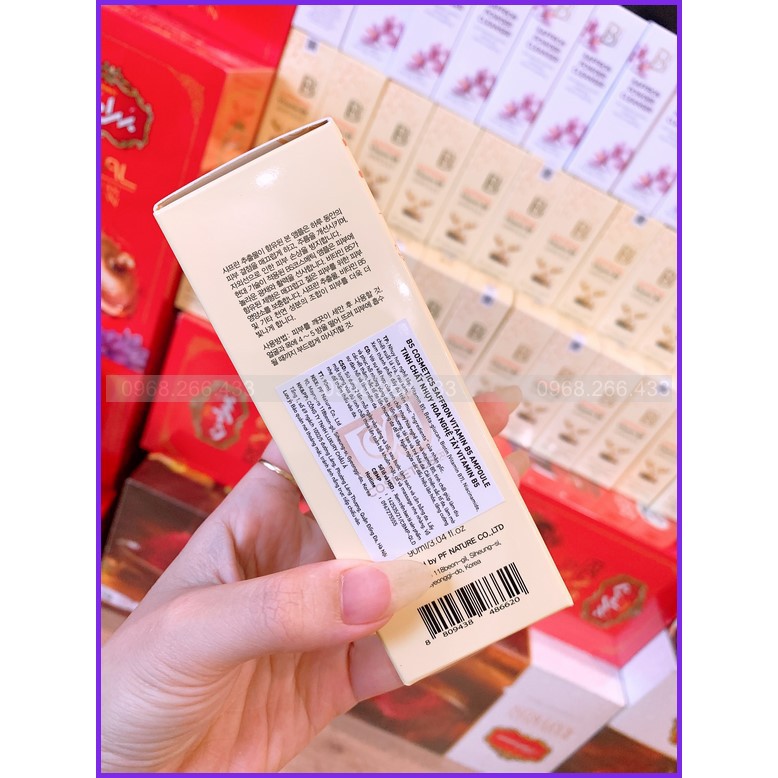 Serum B5 Saffron - Tinh Chất Nhụy Hoa Nghệ Tây 3 Trong 1 giúp: Tái Tạo Làn Da, Dưỡng Trắng + Chống Lão Hóa | BigBuy360 - bigbuy360.vn