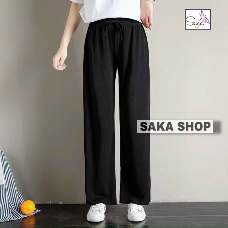 Quần suông dập ly cọng nhuyễn nữ