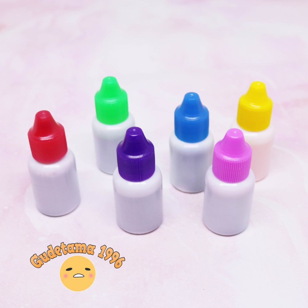 Màu thực phẩm tạo màu cho slime 10ml - Nguyên liệu làm slime tạo màu sắc siêu đẹp