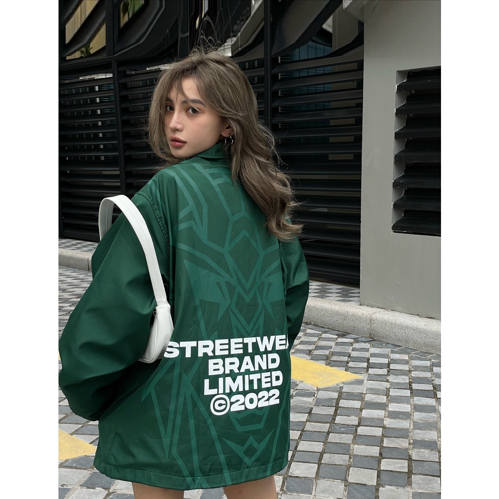 Áo Khoác Vải Dù Unisex OVERFLOW COACH - HADES Brand Chính Hãng