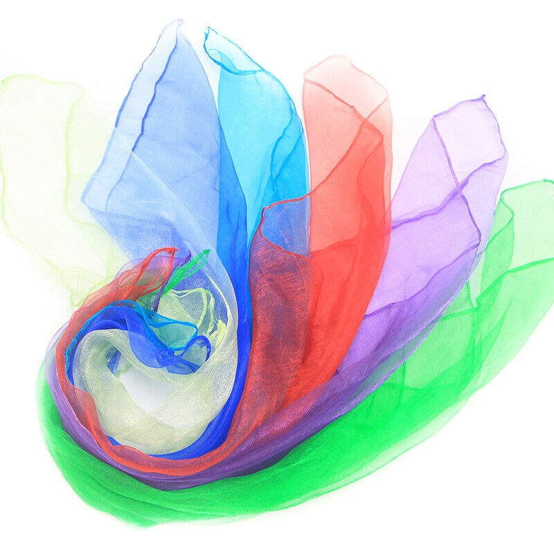 Khăn Choàng Vuông Màu Trơn Phong Cách Retro